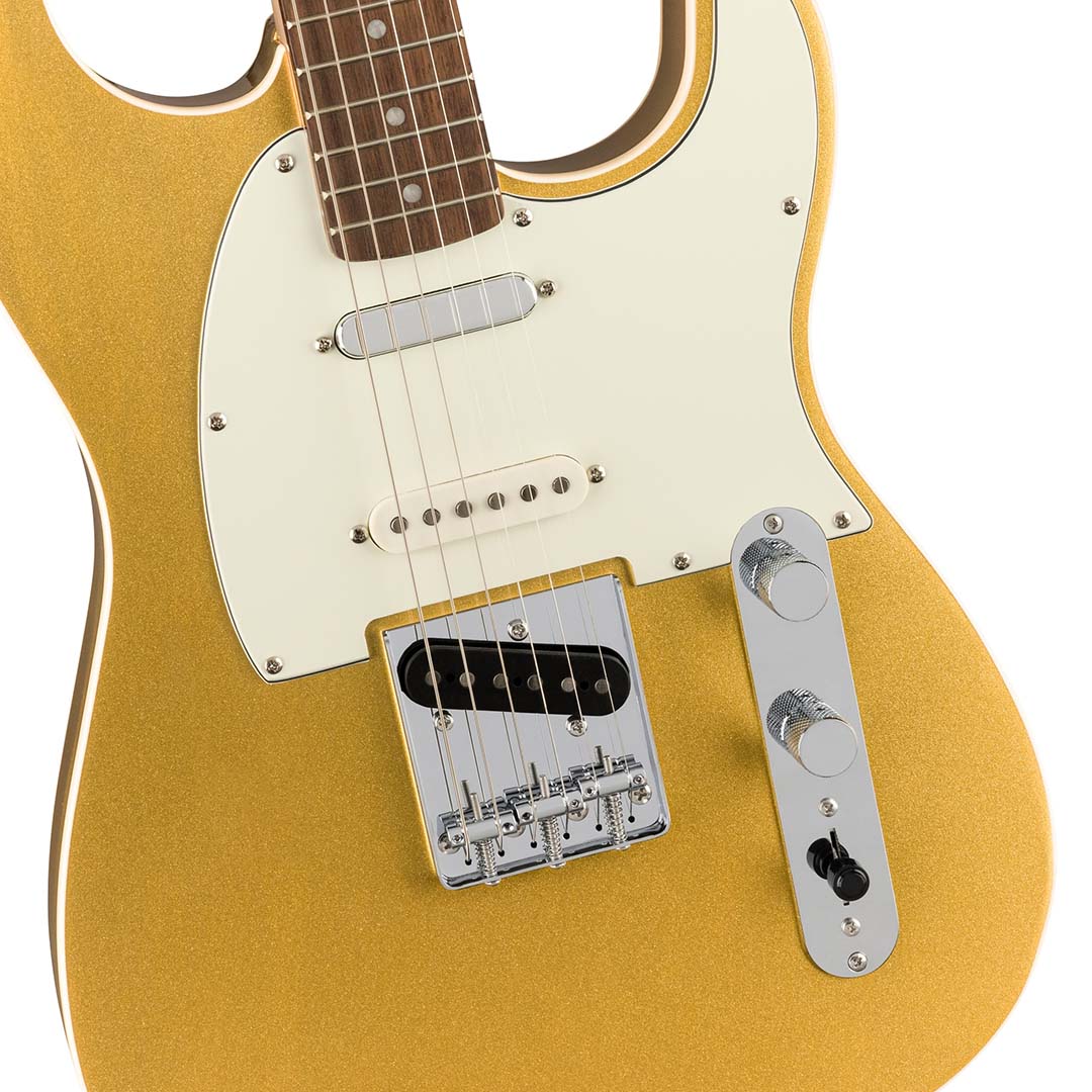 Paranormal Custom Nashville Stratocaster®, Laurel Fingerboard, Parchment Pickguard, Aztec Gold - Image 4