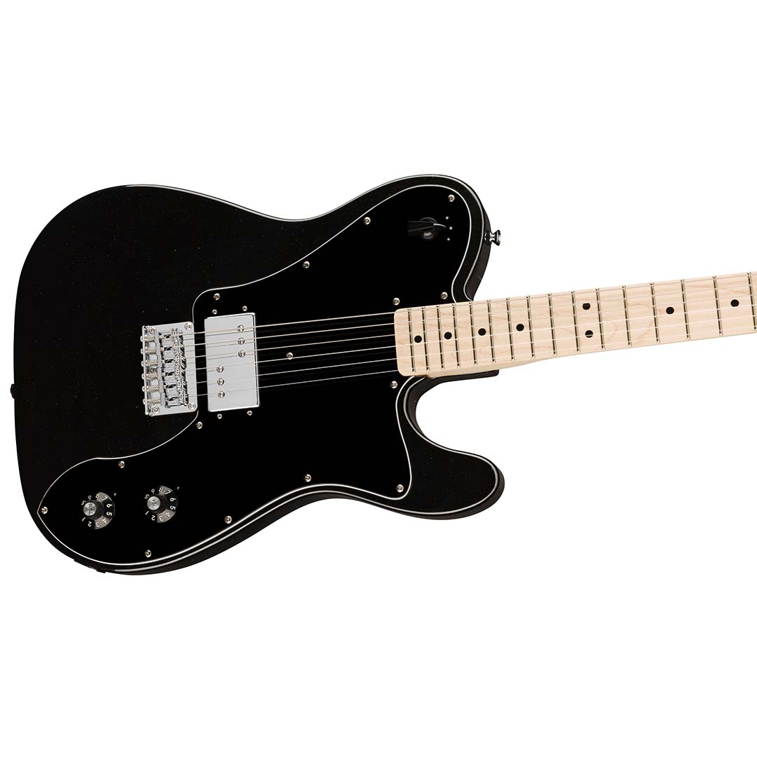 Paranormal Esquire® Deluxe, Maple Fingerboard, Black Pickguard, Metallic Black - Image 5