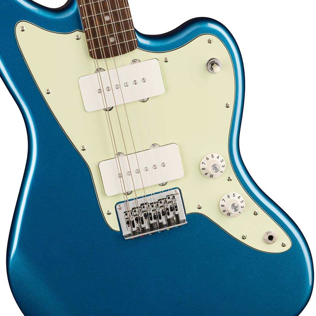 Paranormal Jazzmaster® XII, Laurel Fingerboard, Mint Pickguard, Lake Placid Blue - Image 4
