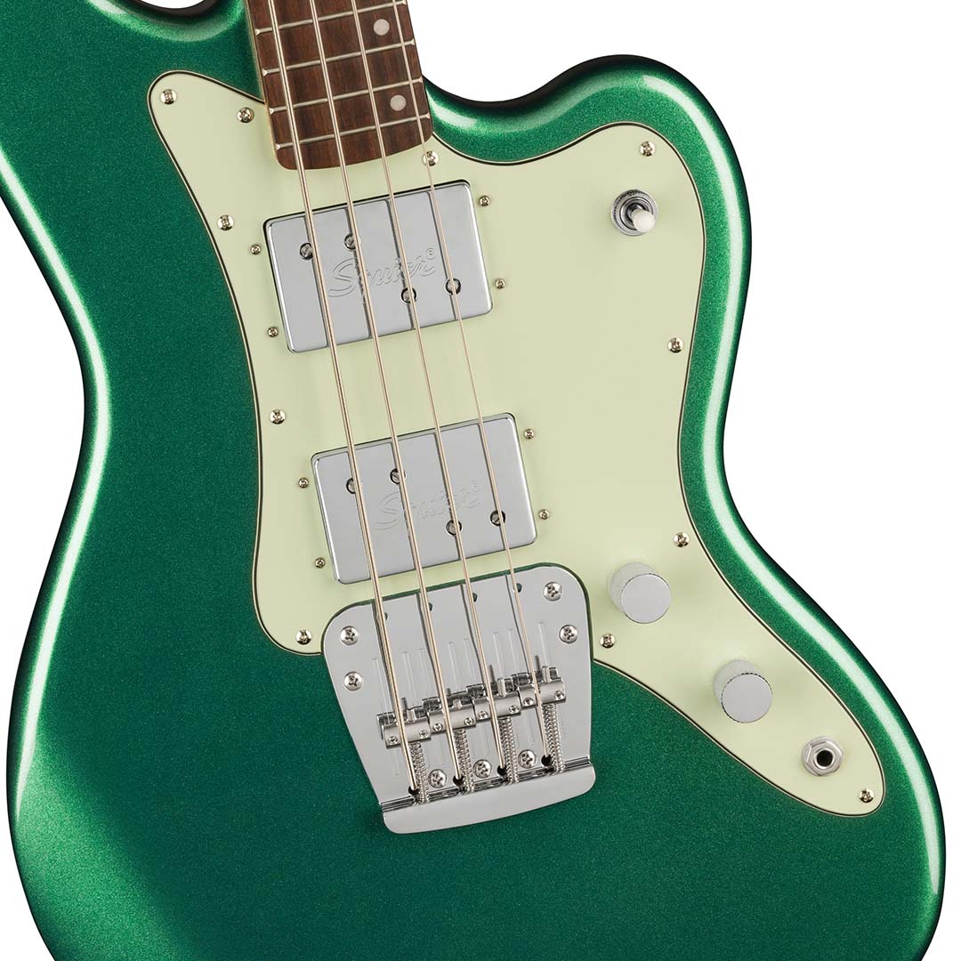 Paranormal Rascal Bass HH, Laurel Fingerboard, Mint Pickguard, Sherwood Green - Image 4