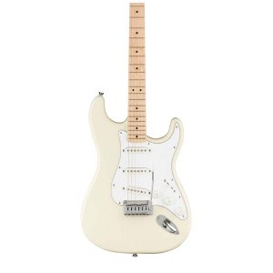 Affinity Series™ Stratocaster®, Maple Fingerboard, White Pickguard, Olympic White