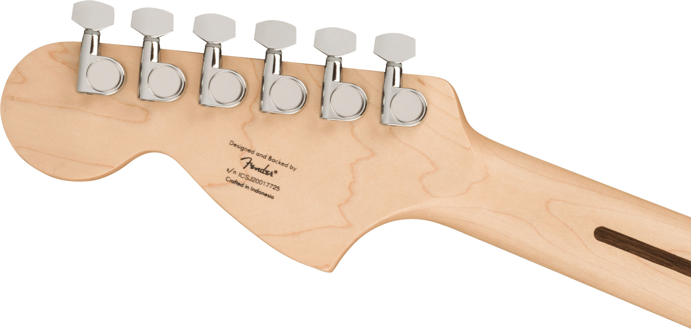Affinity Series™ Stratocaster®, Maple Fingerboard, White Pickguard, Olympic White - Image 7