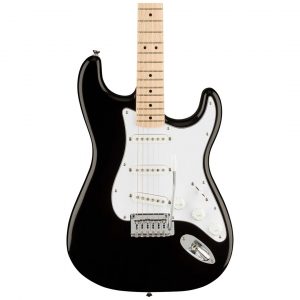Affinity Series™ Stratocaster®, Maple Fingerboard, White Pickguard, Black