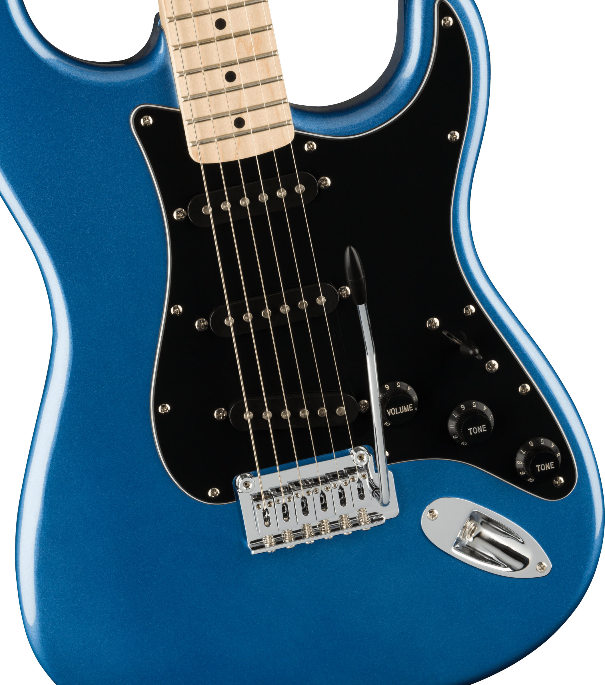 Affinity Series™ Stratocaster®, Maple Fingerboard, Black Pickguard, Lake Placid Blue - Image 5