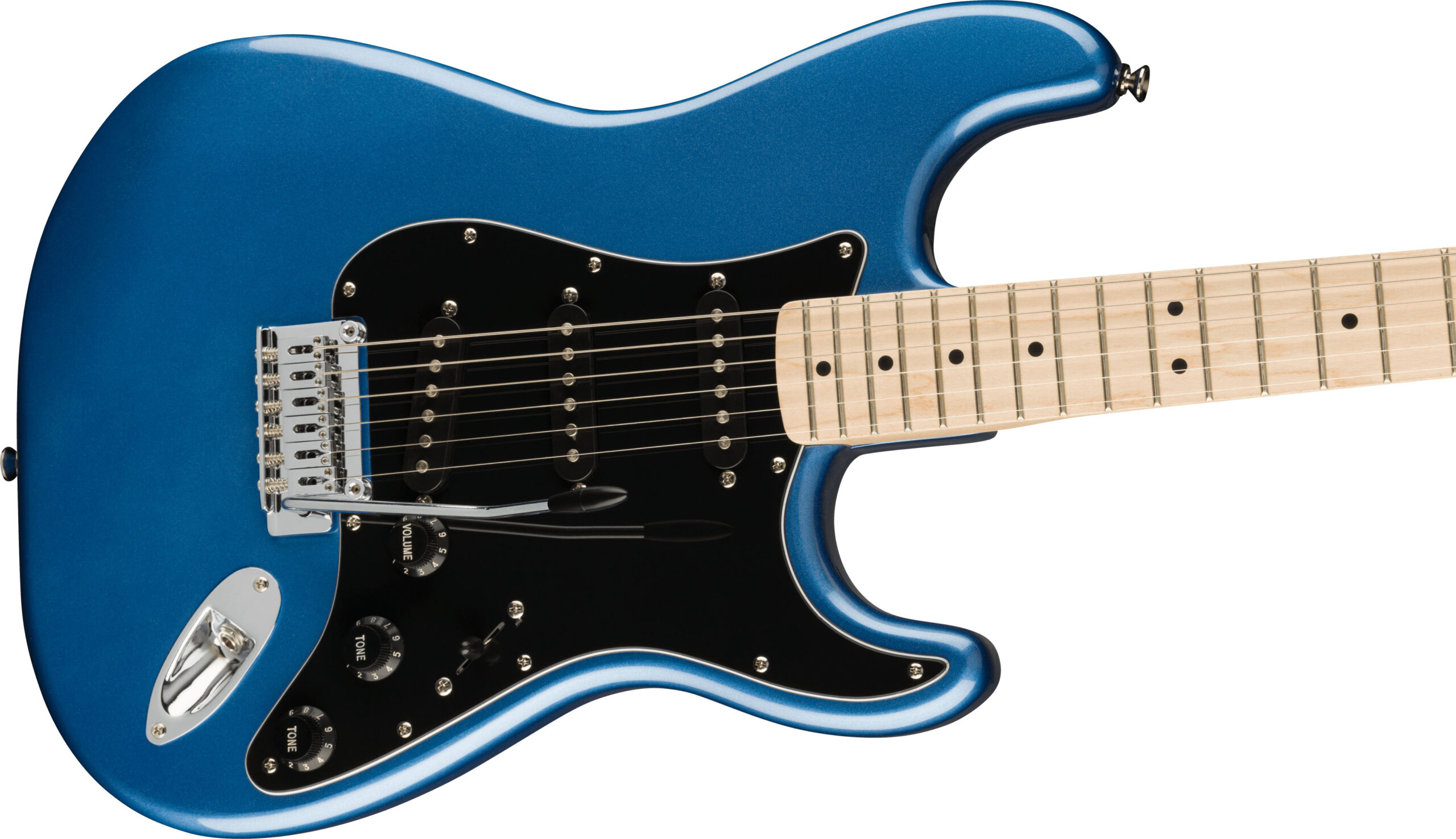 Affinity Series™ Stratocaster®, Maple Fingerboard, Black Pickguard, Lake Placid Blue - Image 4