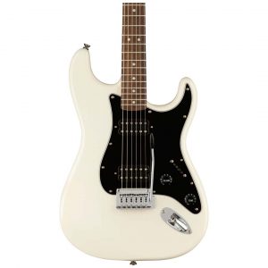 Affinity Series™ Stratocaster® HH, Laurel Fingerboard, Black Pickguard, Olympic White