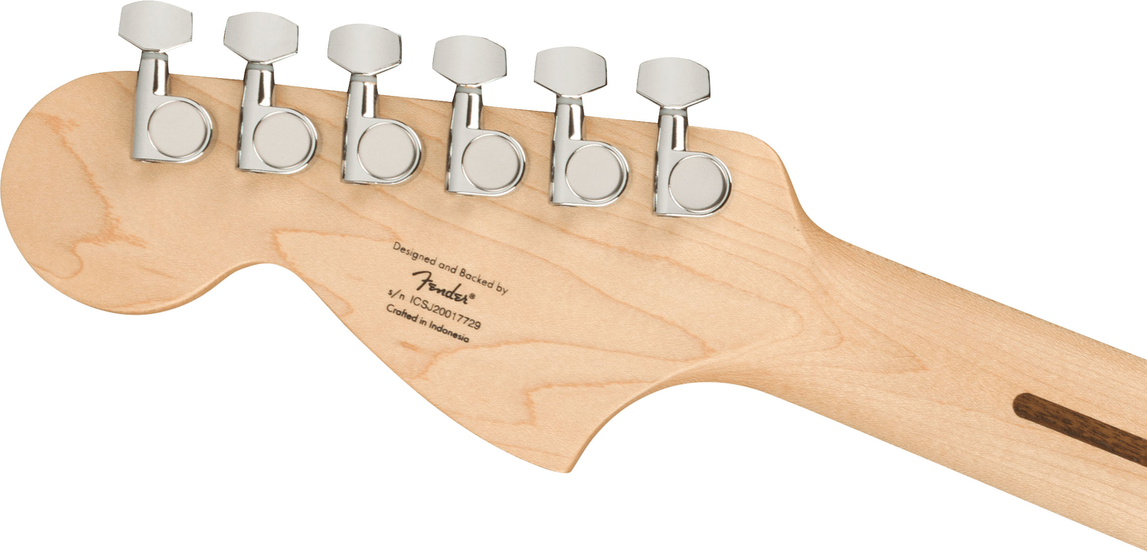 Affinity Series™ Stratocaster® HH, Laurel Fingerboard, Black Pickguard, Charcoal Frost Metallic - Image 7