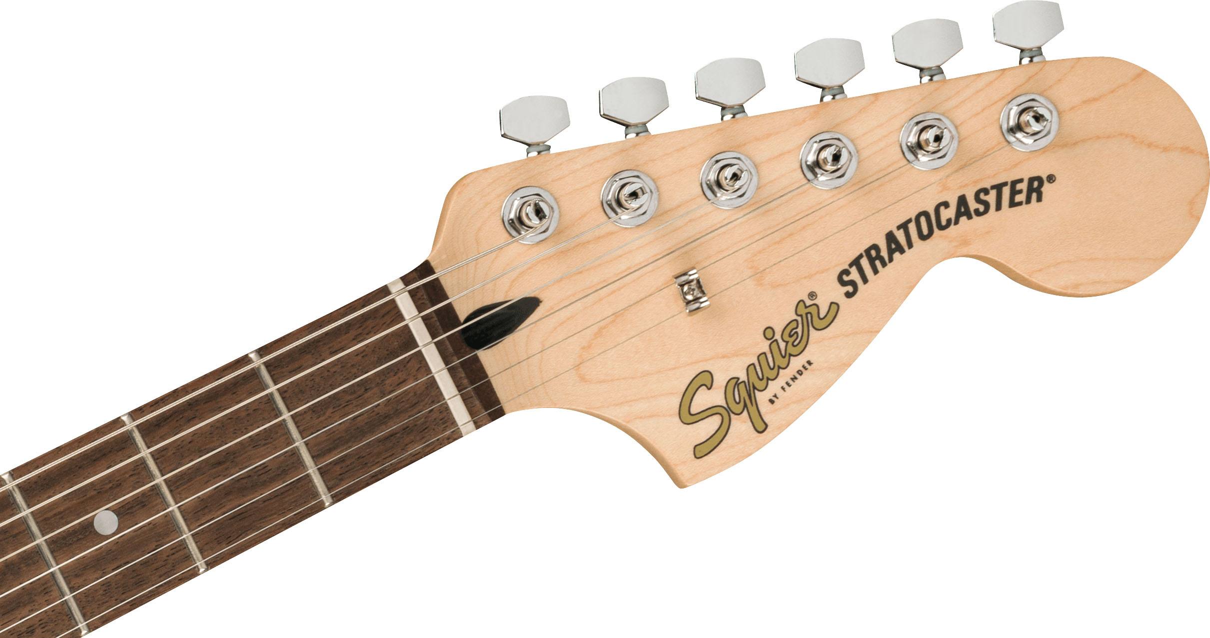 Affinity Series™ Stratocaster® HH, Laurel Fingerboard, Black Pickguard, Charcoal Frost Metallic - Image 6
