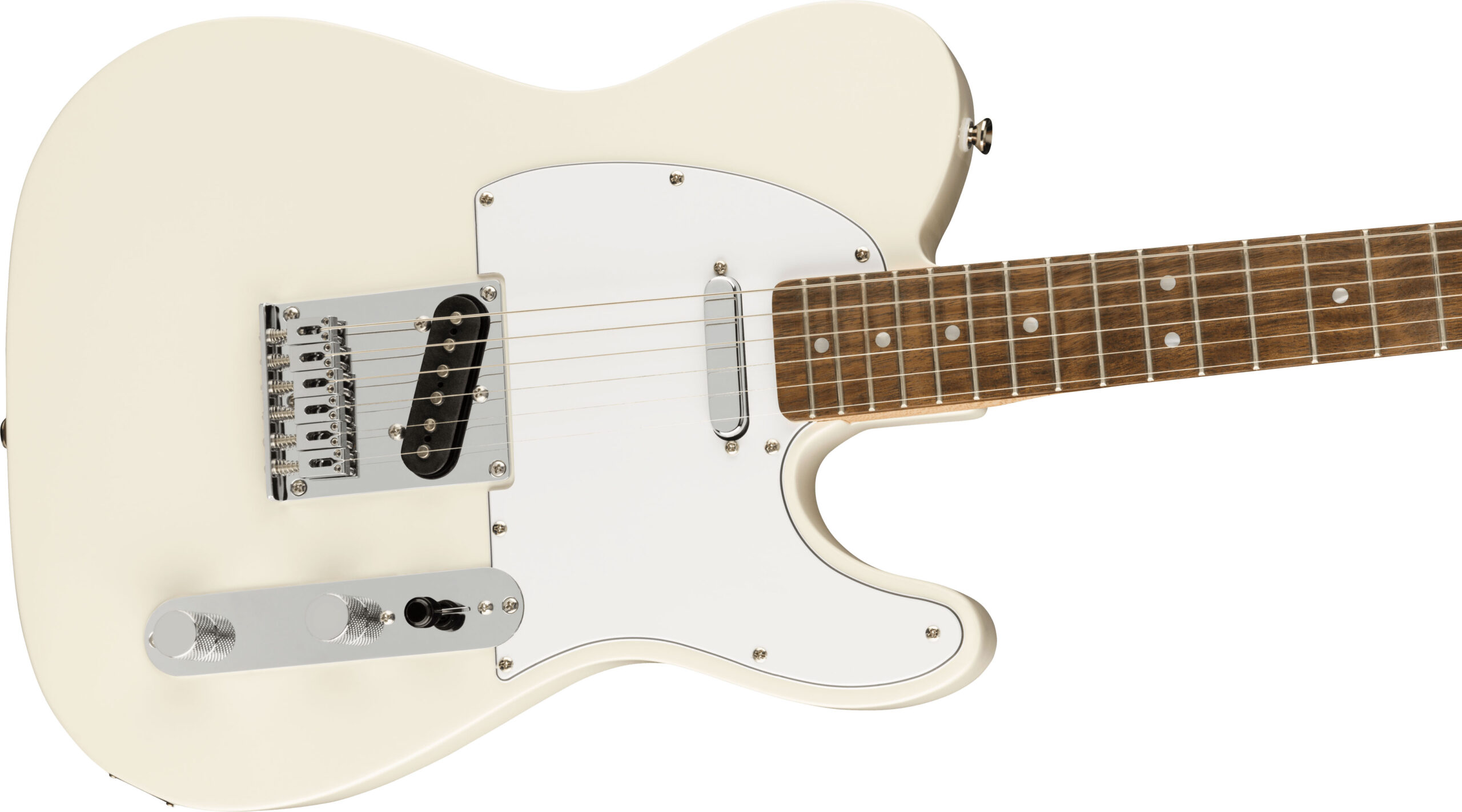 Affinity Series™ Telecaster®, Laurel Fingerboard, White Pickguard, Olympic White - Image 5