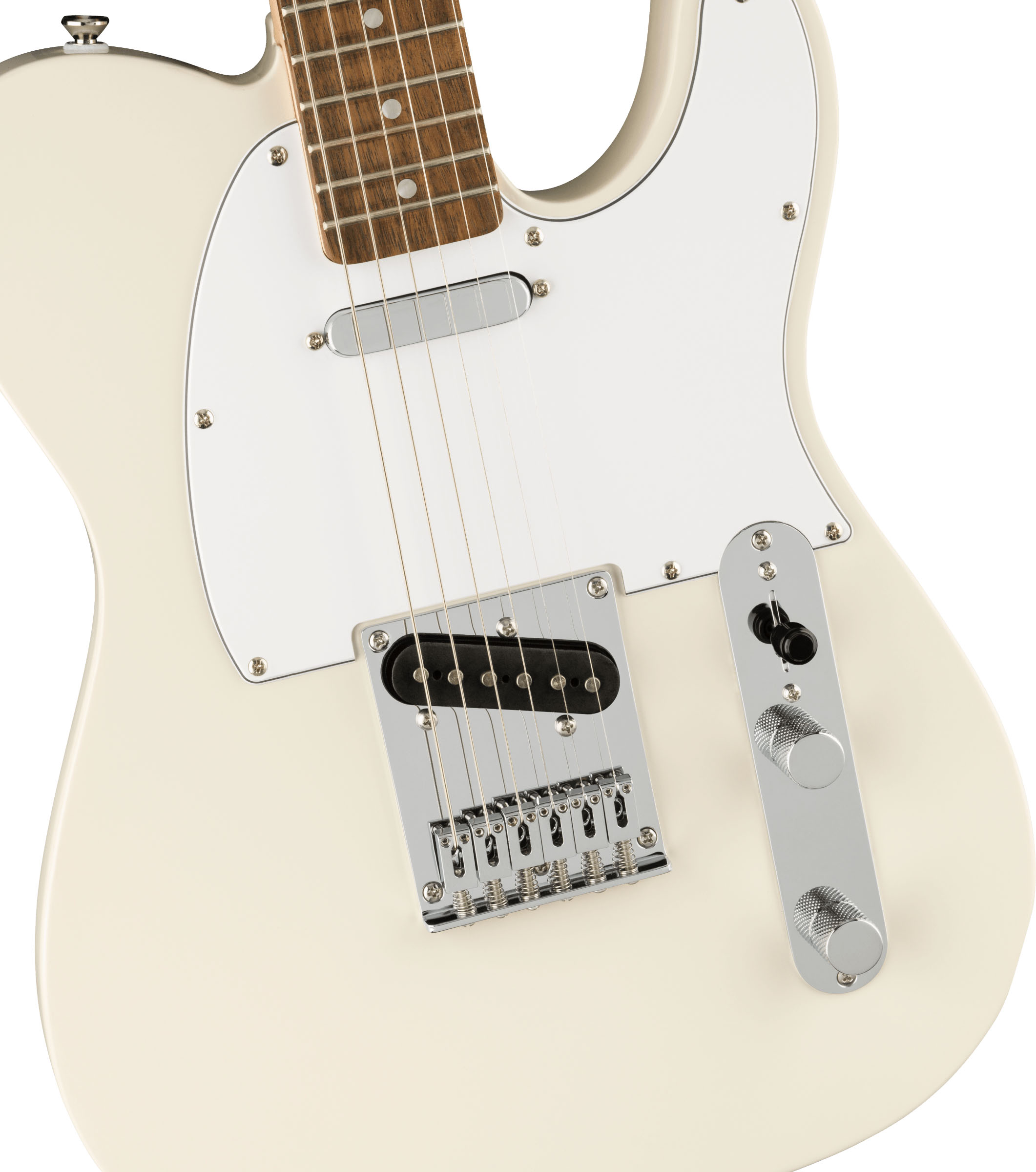 Affinity Series™ Telecaster®, Laurel Fingerboard, White Pickguard, Olympic White - Image 4