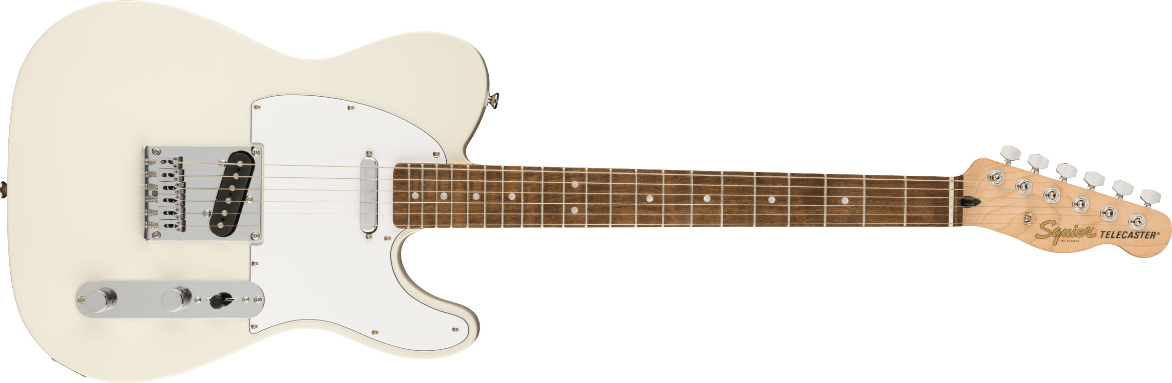 Affinity Series™ Telecaster®, Laurel Fingerboard, White Pickguard, Olympic White - Image 2