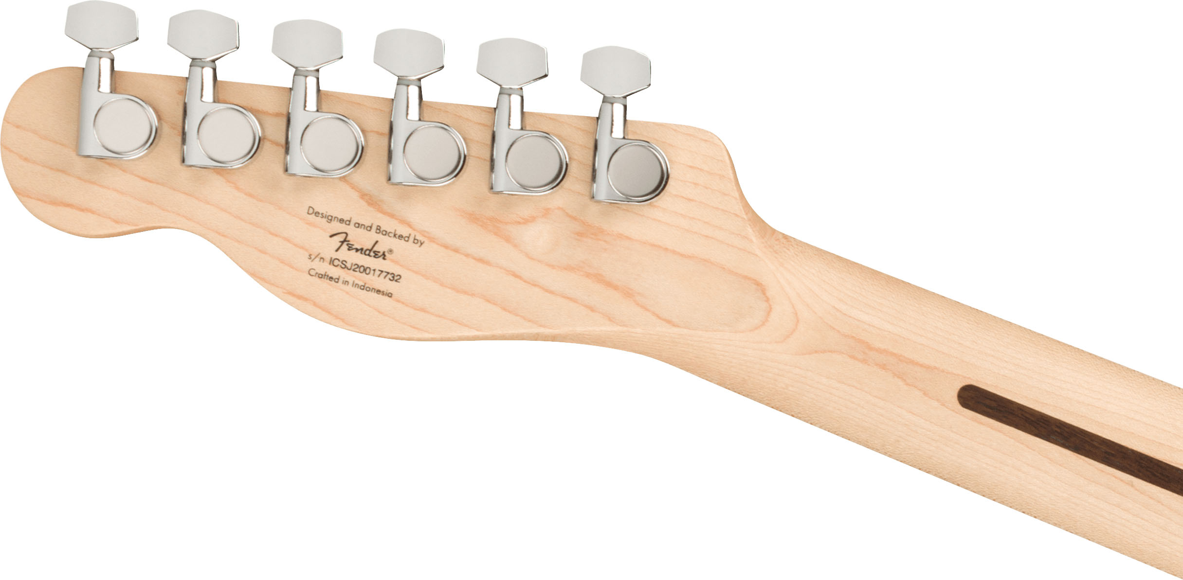 Affinity Series™ Telecaster®, Maple Fingerboard, Black Pickguard, 3-Color Sunburst - Image 7