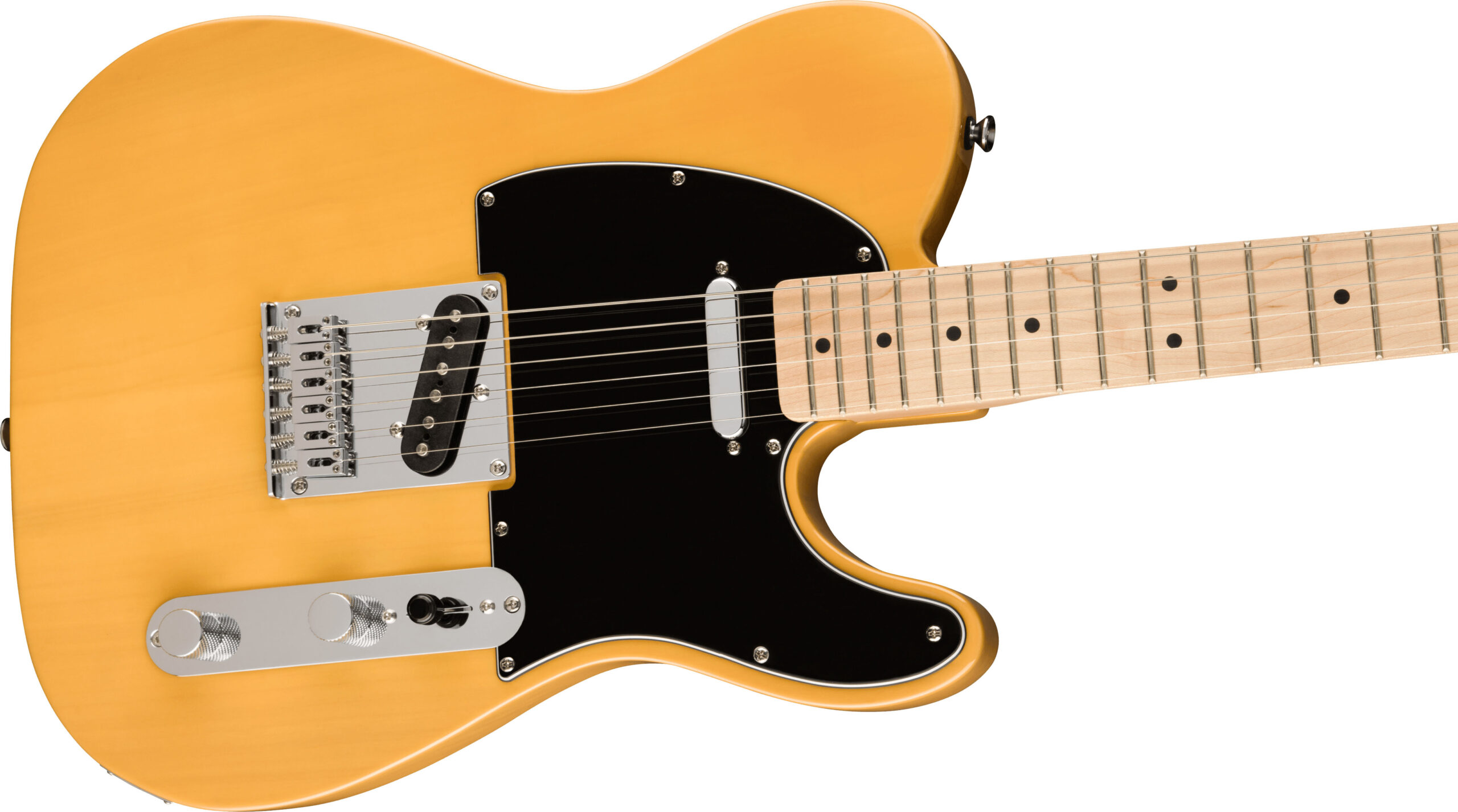 Affinity Series™ Telecaster®, Maple Fingerboard, Black Pickguard, Butterscotch Blonde - Image 5