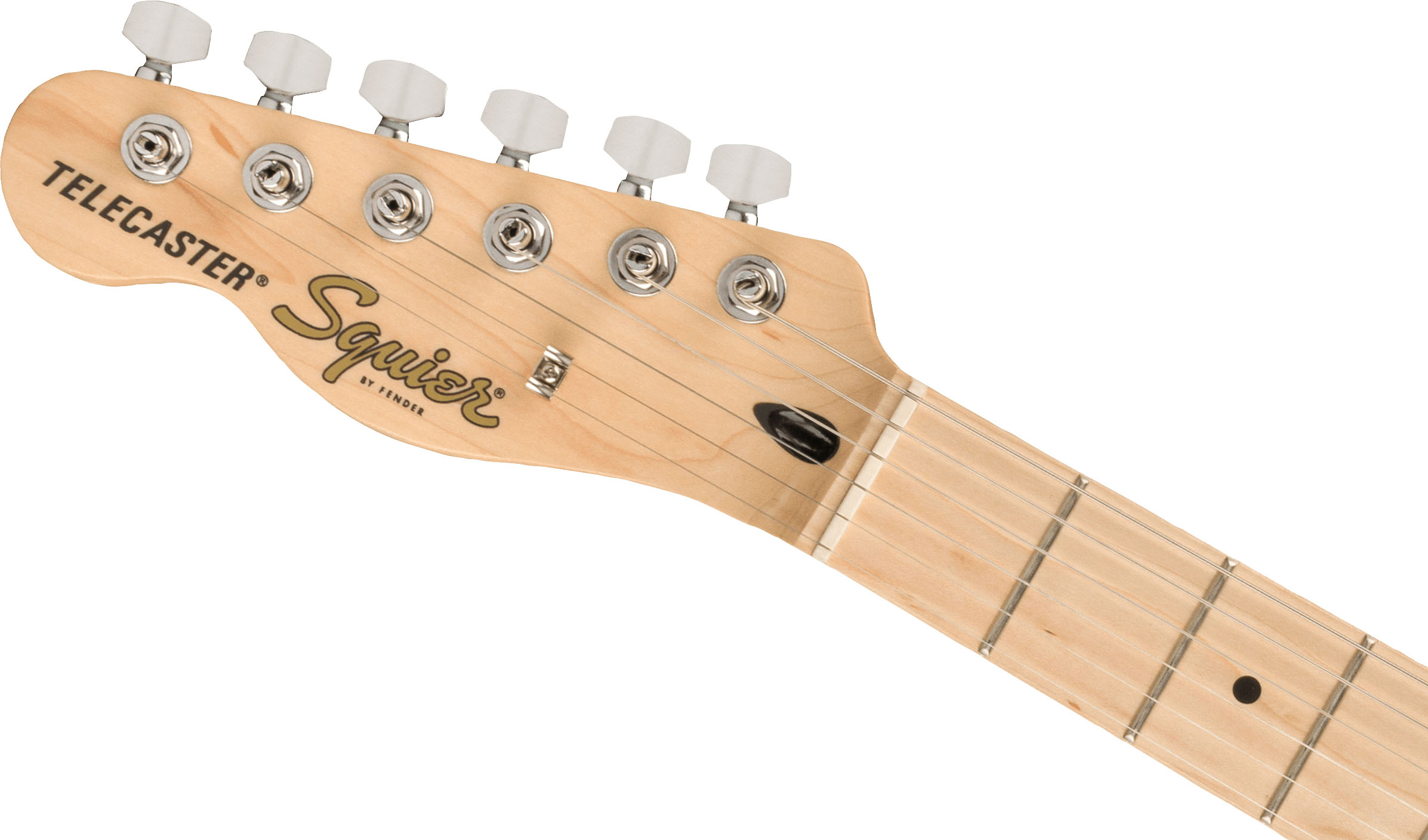 Affinity Series™ Telecaster® Left-Handed, Maple Fingerboard, Black Pickguard, Butterscotch Blonde - Image 6