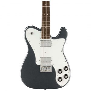 Affinity Series™ Telecaster® Deluxe, Laurel Fingerboard, White Pickguard, Charcoal Frost Metallic
