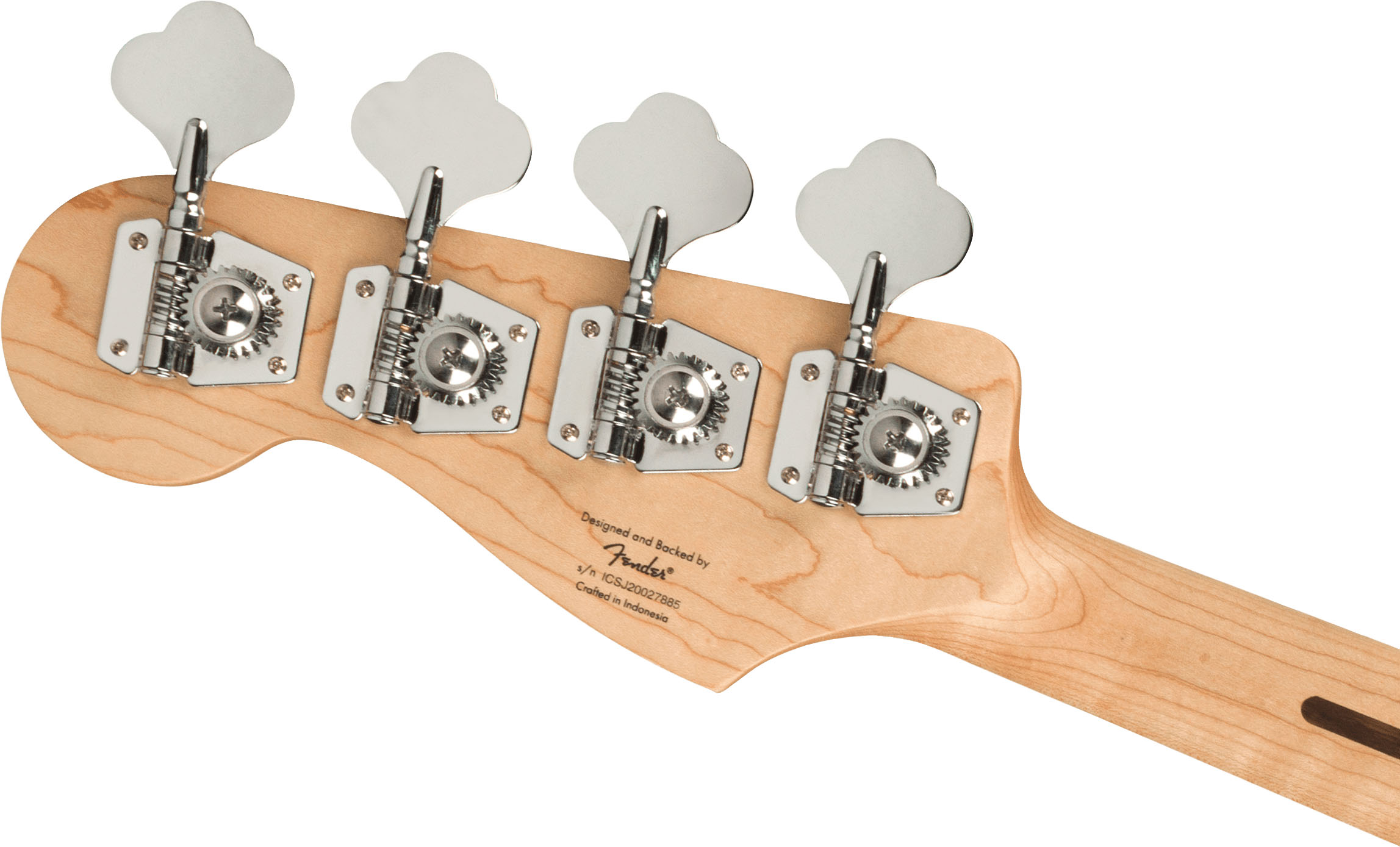 Affinity Series™ Jaguar® Bass H, Laurel Fingerboard, Black Pickguard, Charcoal Frost Metallic - Image 7