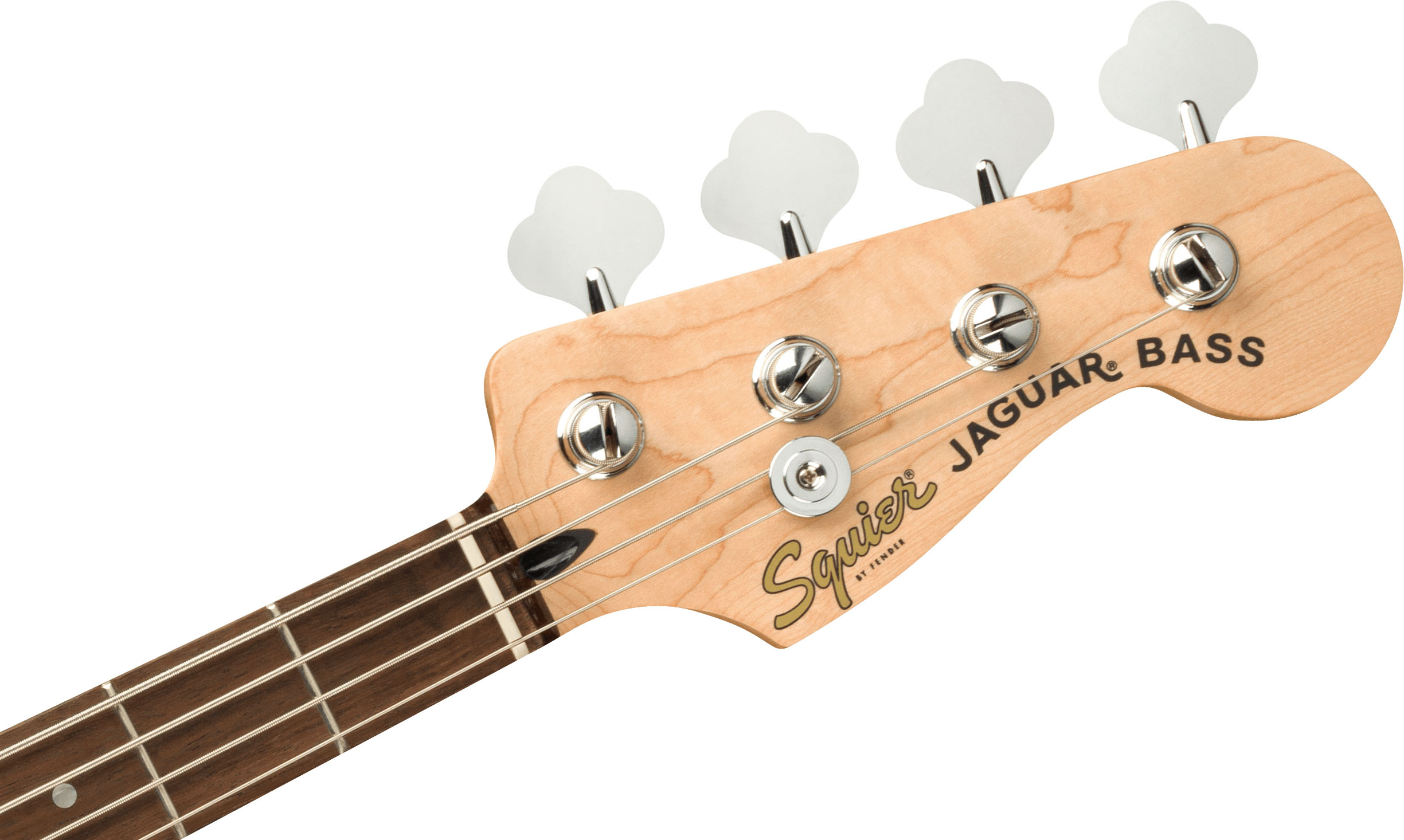 Affinity Series™ Jaguar® Bass H, Laurel Fingerboard, Black Pickguard, Charcoal Frost Metallic - Image 6