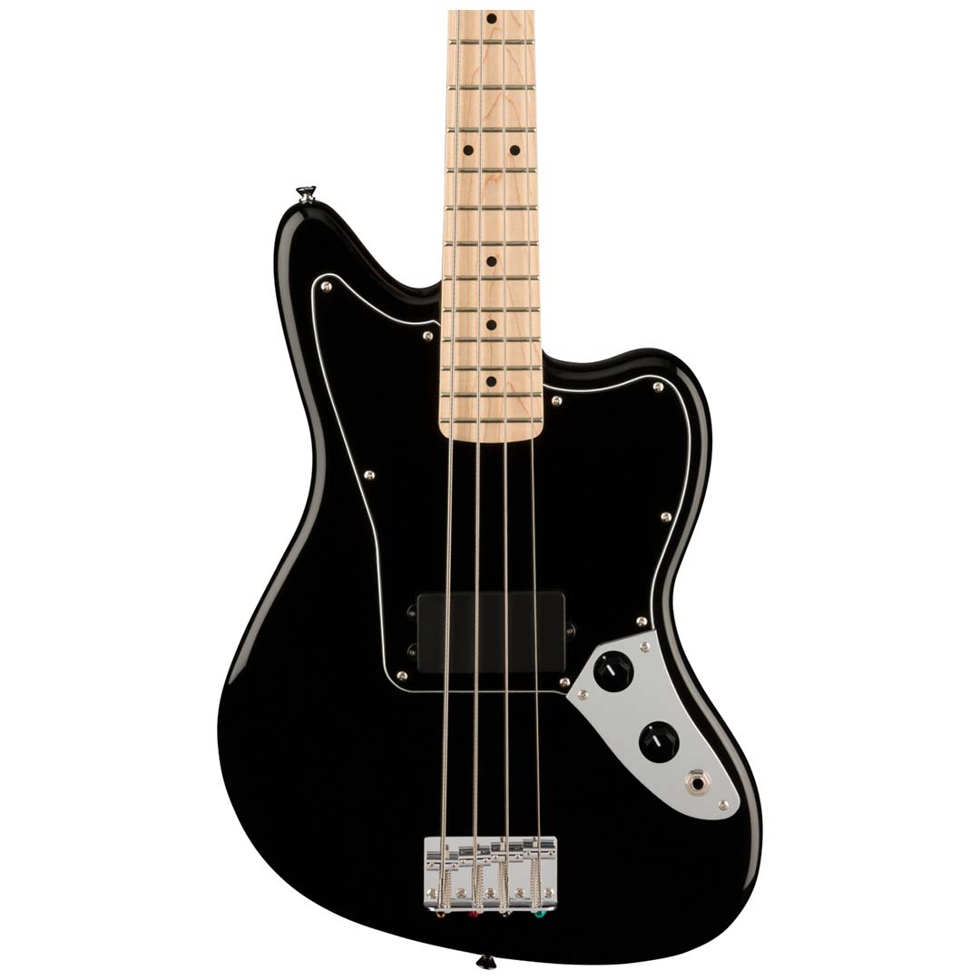 Affinity Series™ Jaguar® Bass H, Maple Fingerboard, Black Pickguard, Black