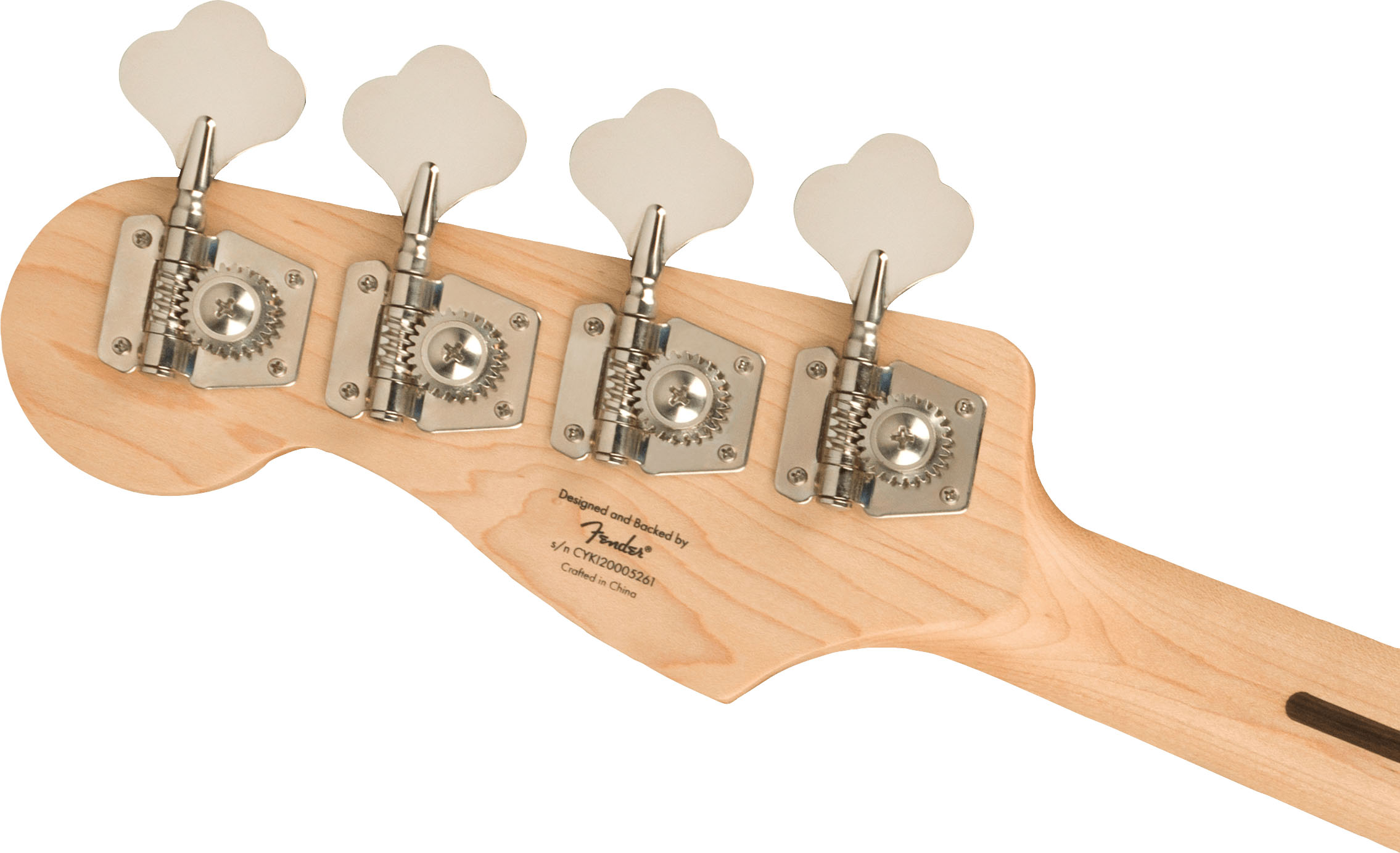 Affinity Series™ Jaguar® Bass H, Maple Fingerboard, Black Pickguard, Black - Image 7