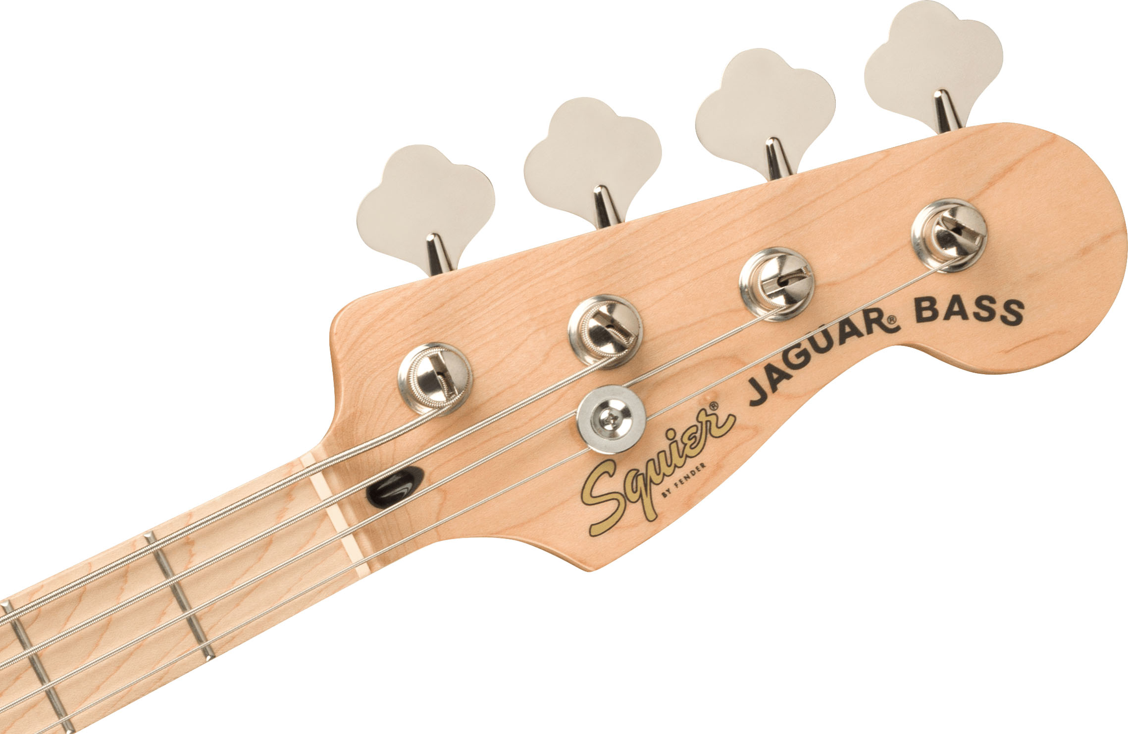 Affinity Series™ Jaguar® Bass H, Maple Fingerboard, Black Pickguard, Black - Image 6