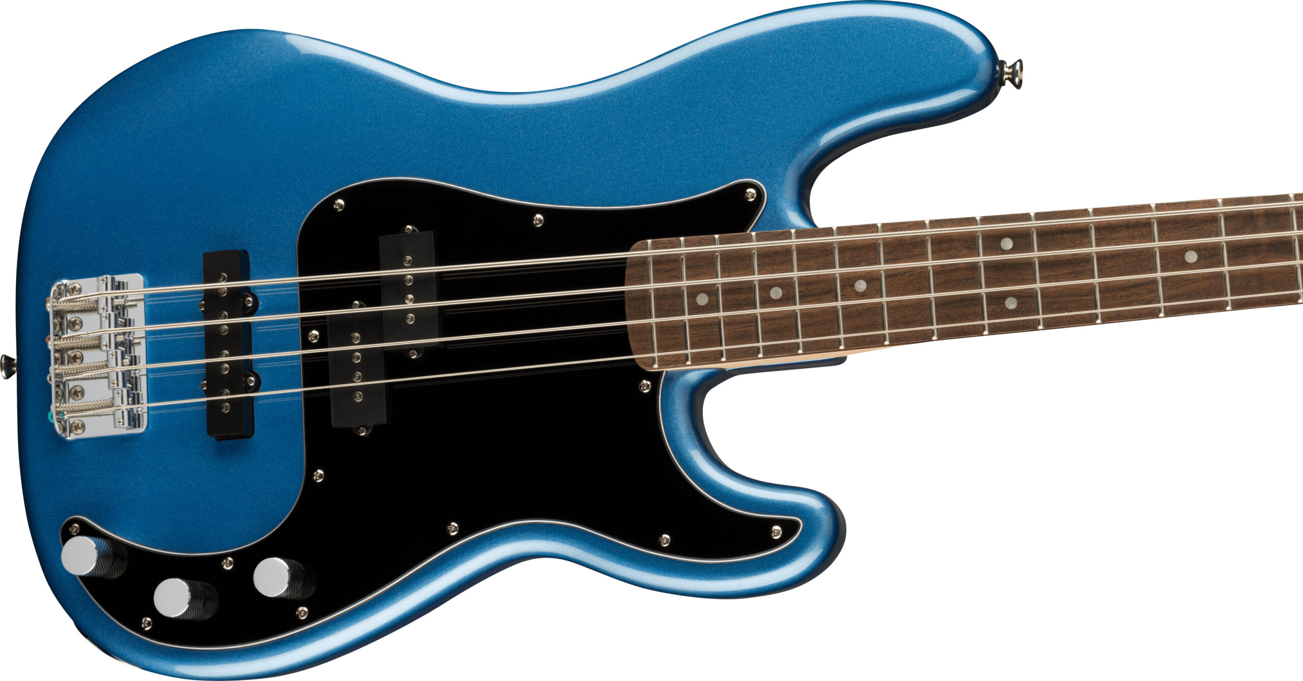 Affinity Series™ Precision Bass® PJ, Laurel Fingerboard, Black Pickguard, Lake Placid Blue - Image 5