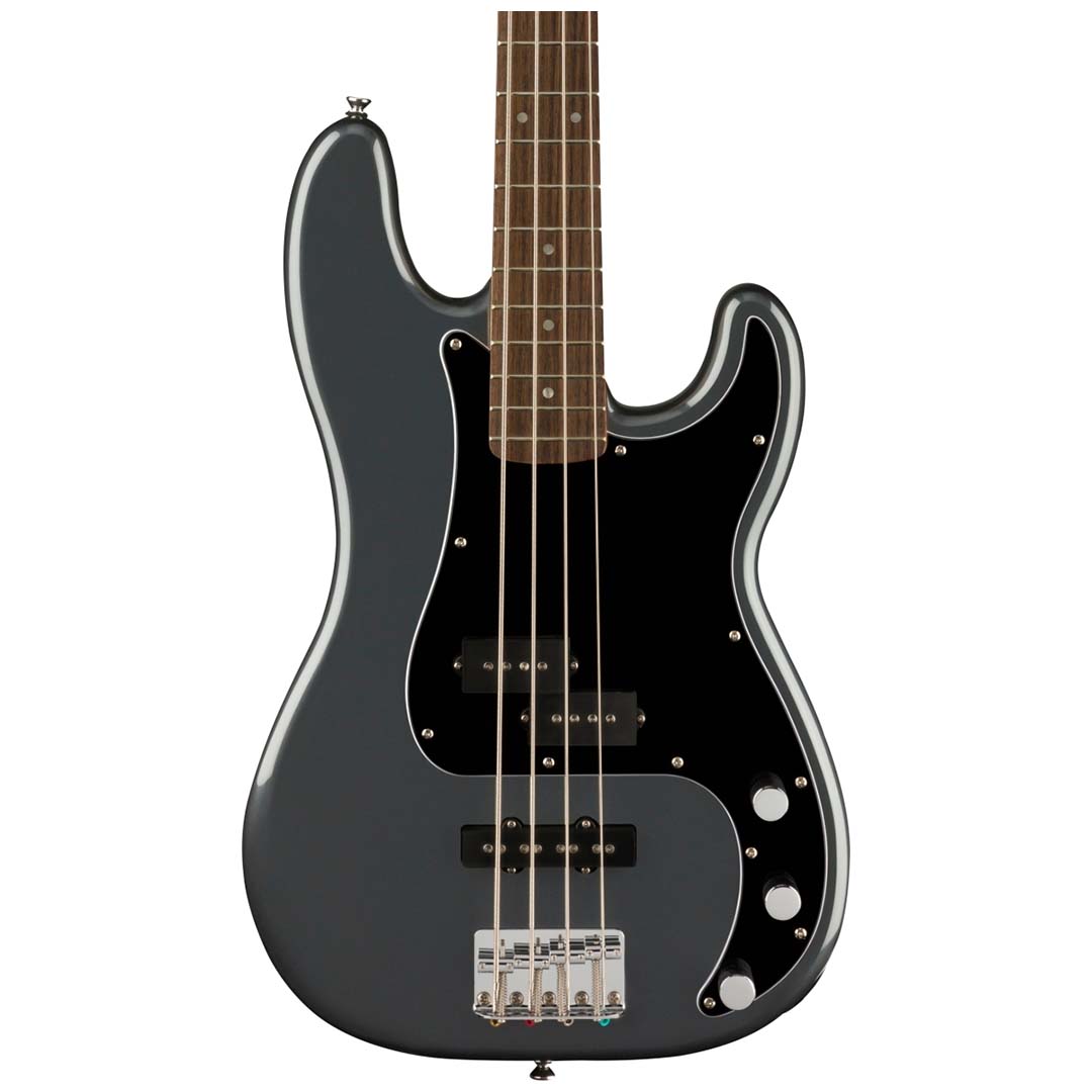 Affinity Series™ Precision Bass® PJ, Laurel Fingerboard, Black Pickguard, Charcoal Frost Metallic