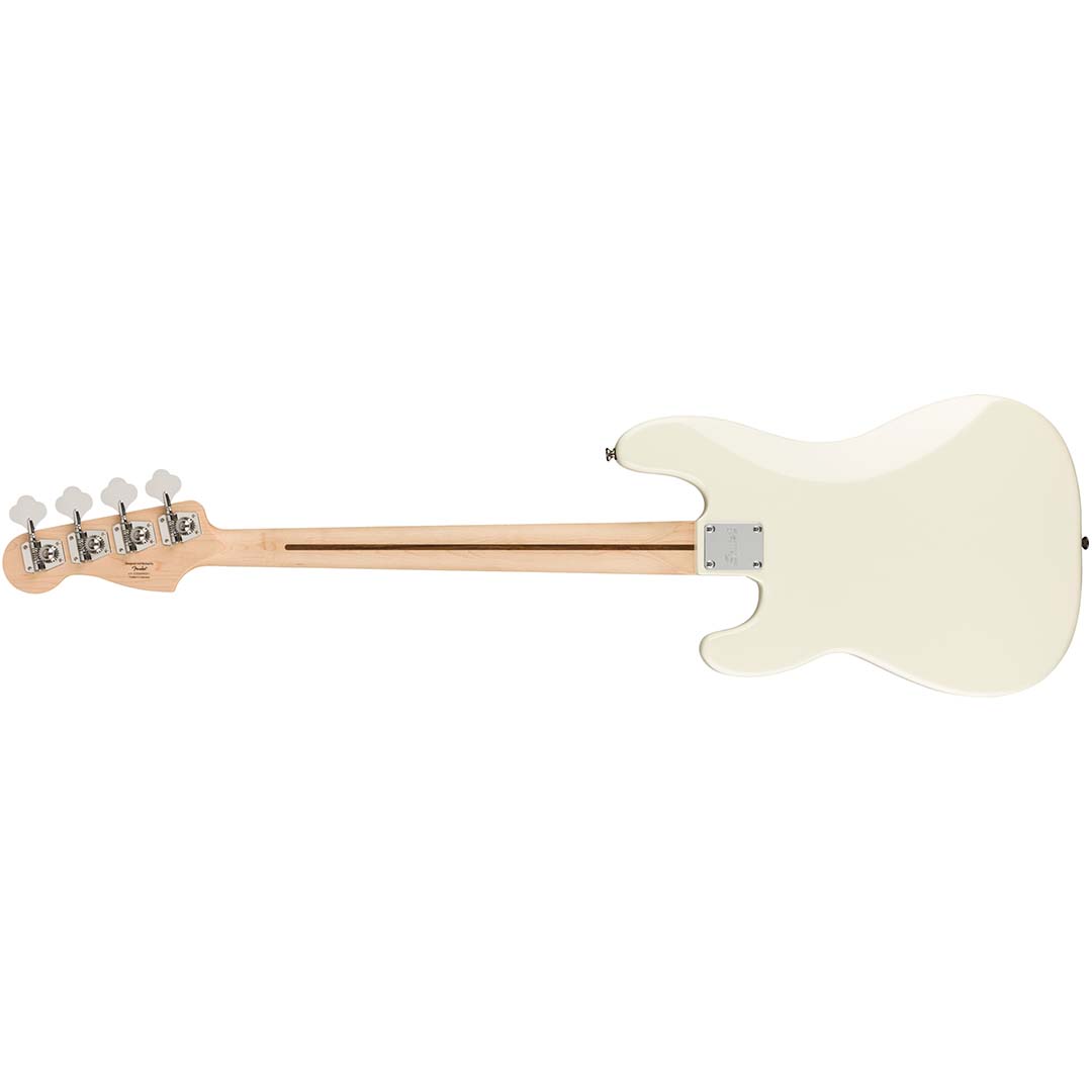 Affinity Series™ Precision Bass® PJ, Maple Fingerboard, Black Pickguard, Olympic White - Image 3