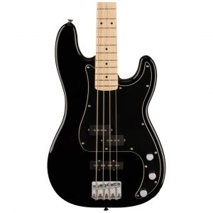 Affinity Series™ Precision Bass® PJ, Maple Fingerboard, Black Pickguard, Black