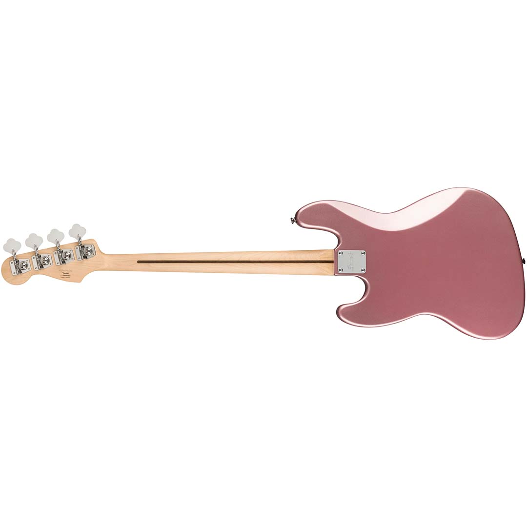 Affinity Series™ Jazz Bass®, Laurel Fingerboard, Black Pickguard, Burgundy Mist - Image 3