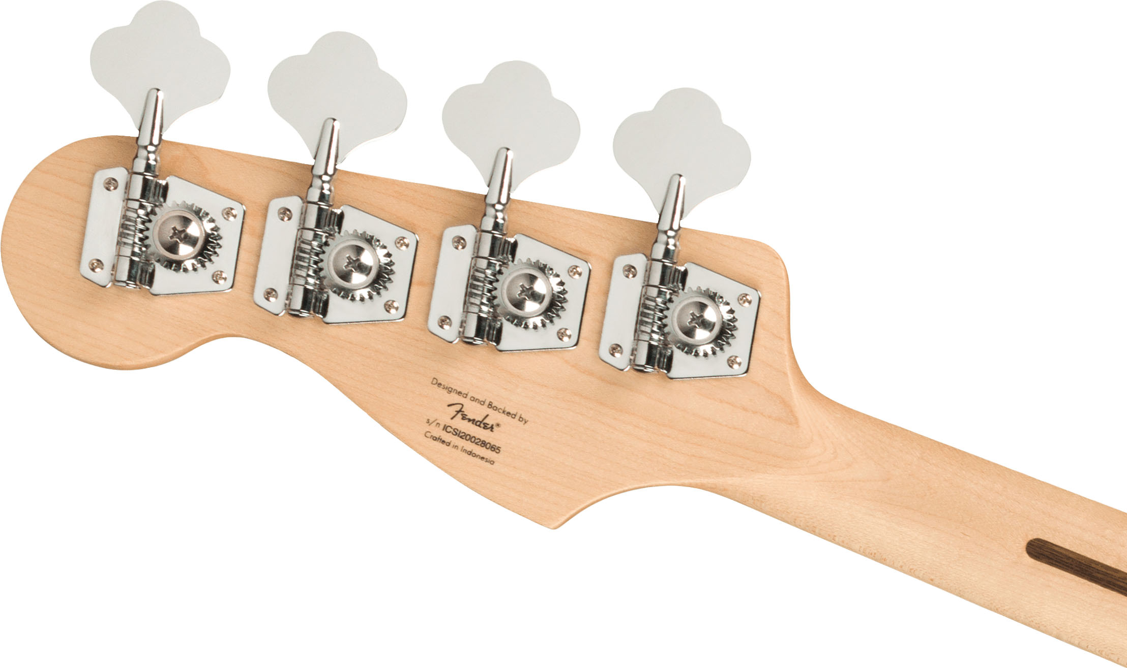 Affinity Series™ Jazz Bass®, Laurel Fingerboard, Black Pickguard, Charcoal Frost Metallic - Image 7