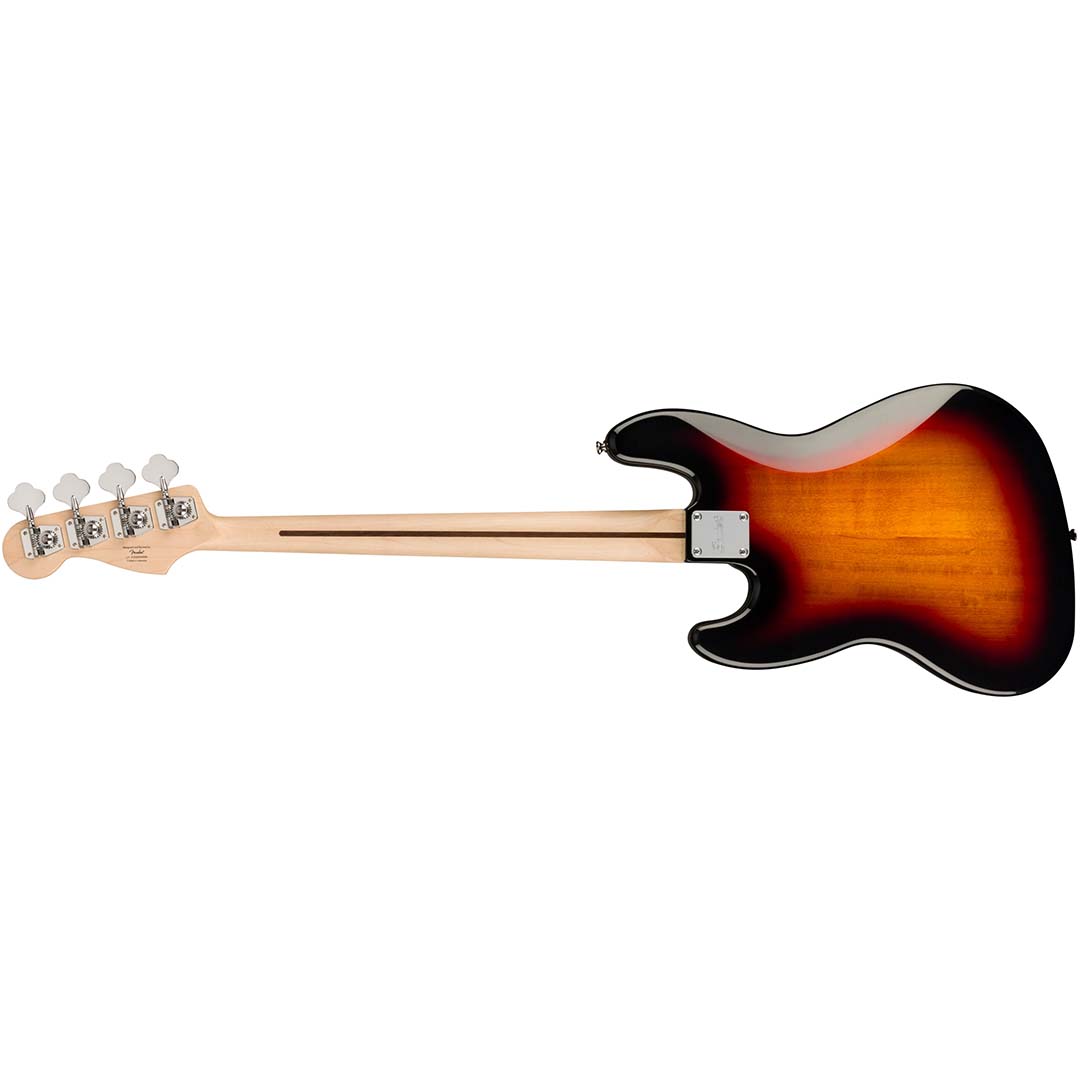 Affinity Series™ Jazz Bass®, Maple Fingerboard, White Pickguard, 3-Color Sunburst - Image 3