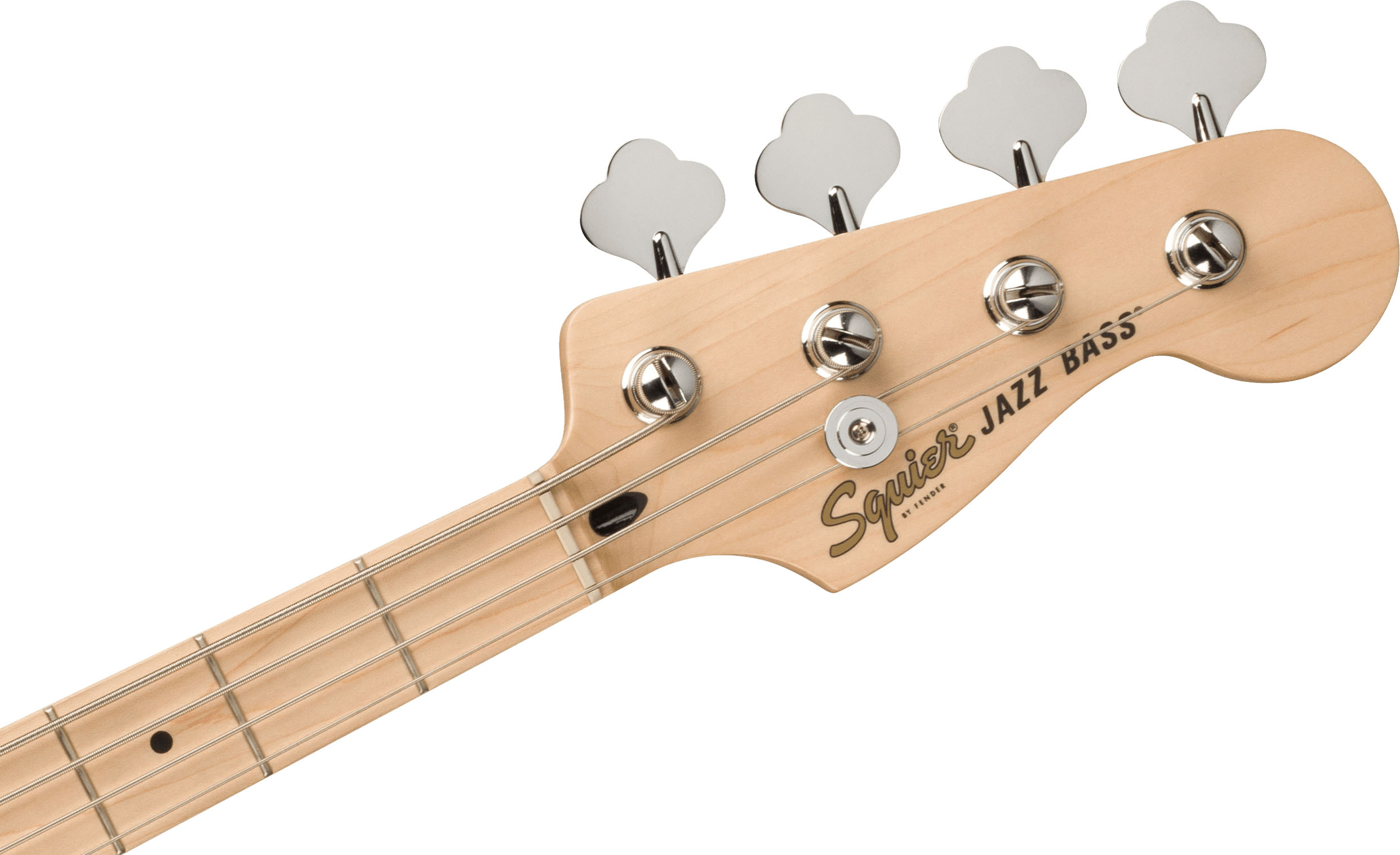 Affinity Series™ Jazz Bass®, Maple Fingerboard, White Pickguard, 3-Color Sunburst - Image 6