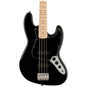 Affinity Series™ Jazz Bass®, Maple Fingerboard, Black Pickguard, Black