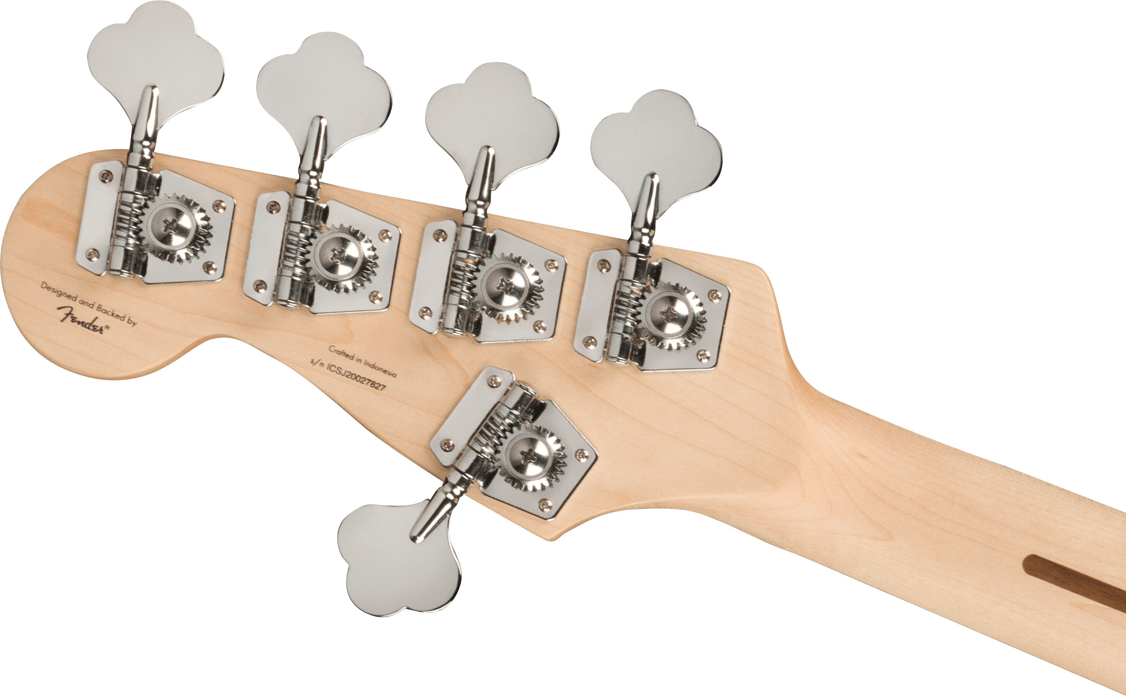 Affinity Series™ Jazz Bass® V, Laurel Fingerboard, Black Pickguard, 3-Color Sunburst - Image 7