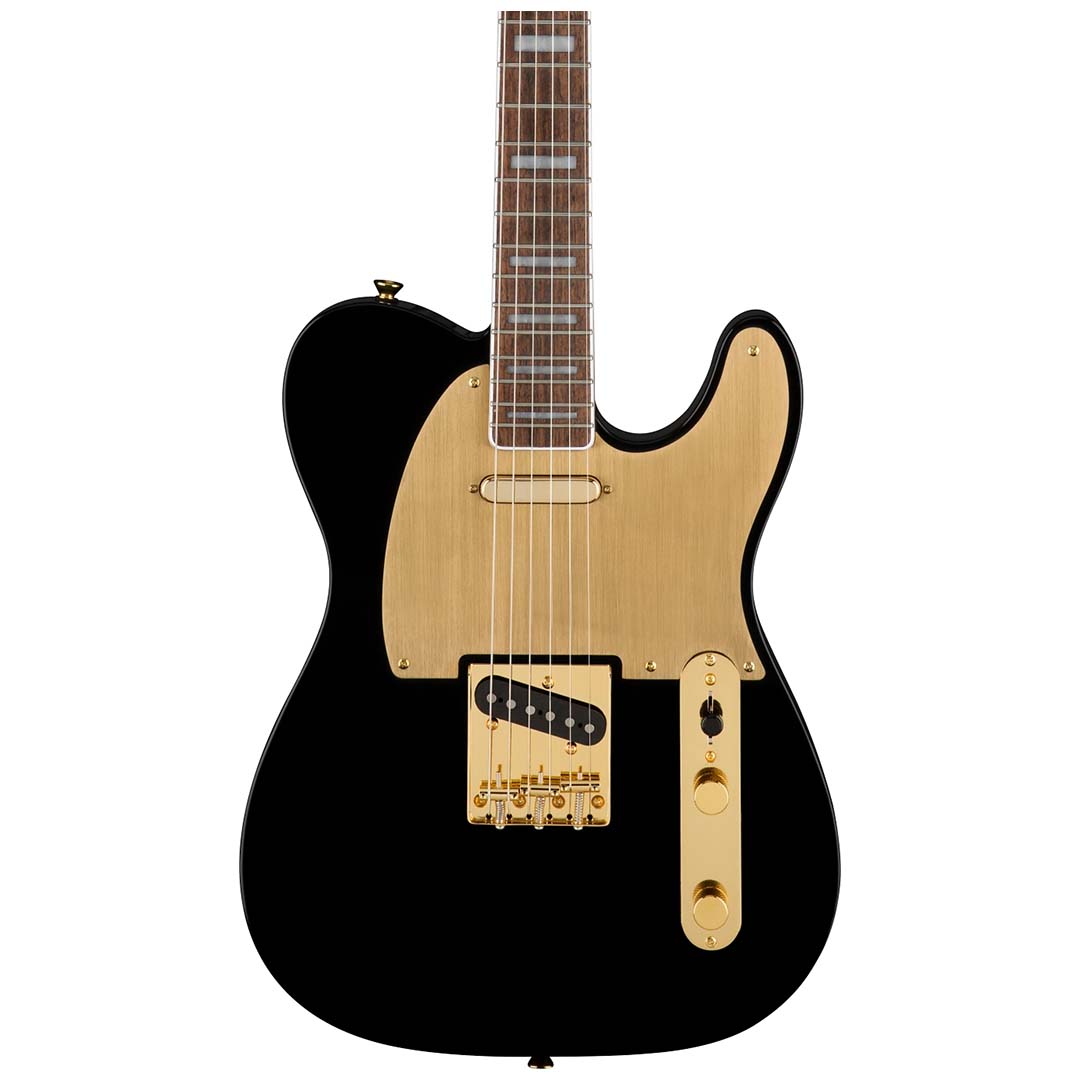 40th Anniversary Telecaster®, Gold Edition, Laurel Fingerboard, Gold Anodized Pickguard, Black