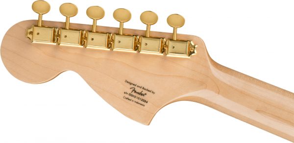 40th Anniversary Stratocaster®, Gold Edition, Laurel Fingerboard, Gold Anodized Pickguard, Lake Placid Blue - Image 7