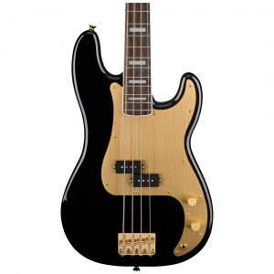 40th Anniversary Precision Bass®, Gold Edition, Laurel Fingerboard, Gold Anodized Pickguard, Black