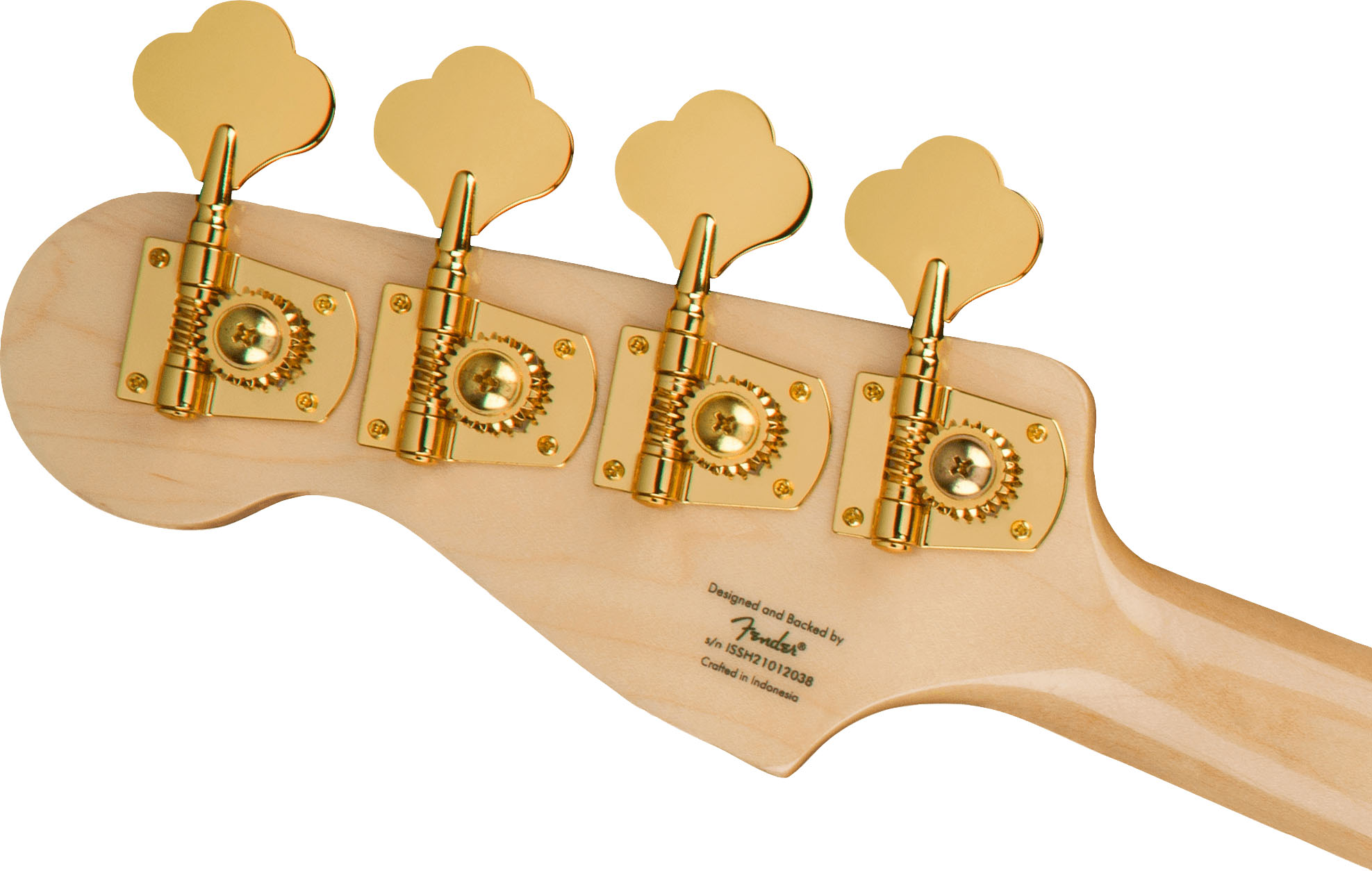 40th Anniversary Precision Bass®, Gold Edition, Laurel Fingerboard, Gold Anodized Pickguard, Black - Image 7