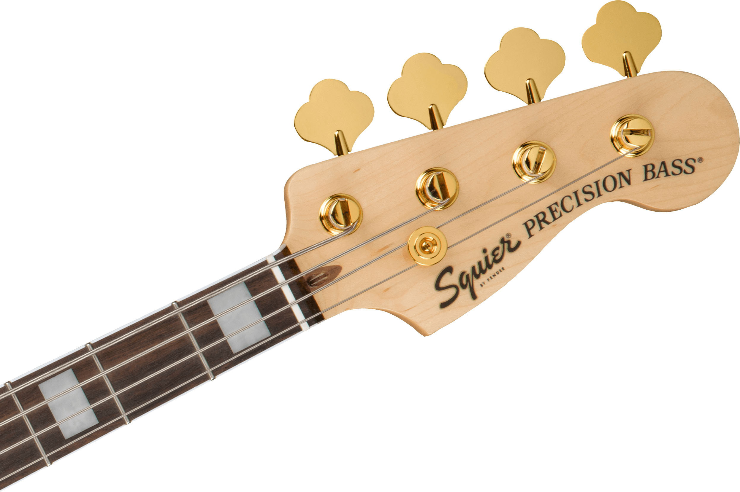 40th Anniversary Precision Bass®, Gold Edition, Laurel Fingerboard, Gold Anodized Pickguard, Black - Image 6