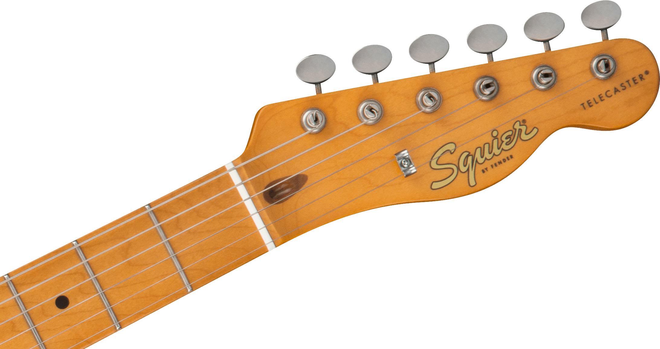 40th Anniversary Telecaster®, Vintage Edition, Maple Fingerboard, Black Anodized Pickguard, Satin Mocha - Image 6