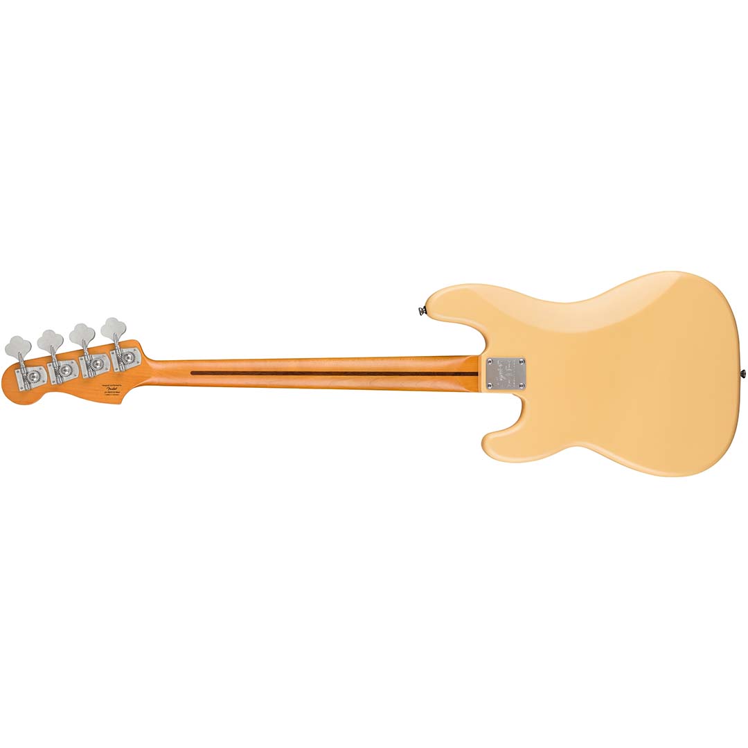 40th Anniversary Precision Bass®, Vintage Edition, Maple Fingerboard, Gold Anodized Pickguard, Satin Vintage Blonde - Image 3