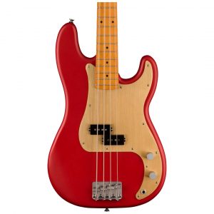 40th Anniversary Precision Bass®, Vintage Edition, Maple Fingerboard, Gold Anodized Pickguard, Satin Dakota Red