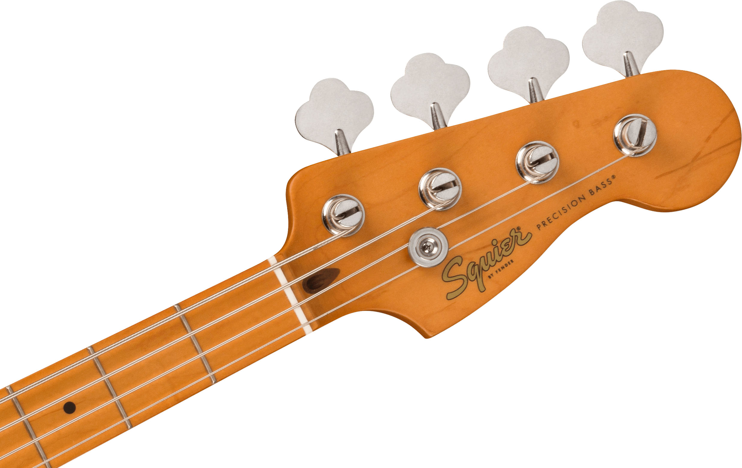 40th Anniversary Precision Bass®, Vintage Edition, Maple Fingerboard, Gold Anodized Pickguard, Satin Dakota Red - Image 6