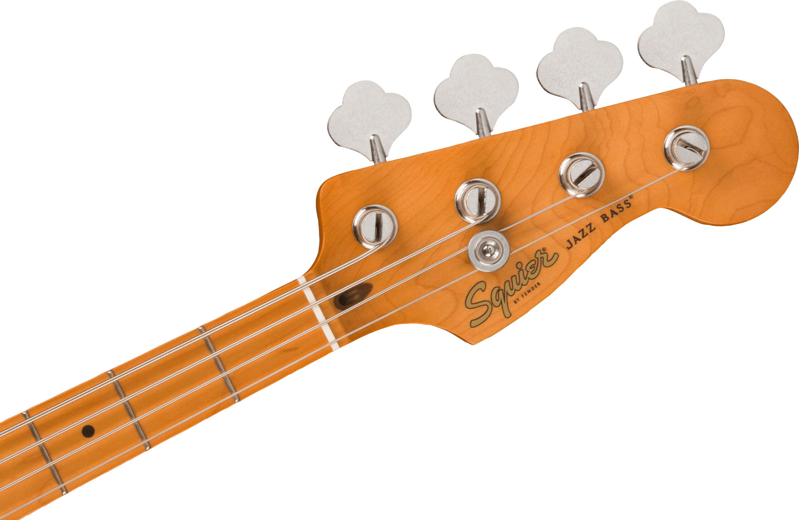 40th Anniversary Jazz Bass®, Vintage Edition, Maple Fingerboard, Gold Anodized Pickguard, Satin Sea Foam Green - Image 6