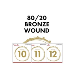 80/20 Bronze Acoustic Strings, Ball End, 70XL .010-.048 Gauges, (6)