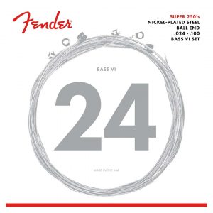 Super 250 Bass VI Strings, Nickel Plated Steel, Ball End