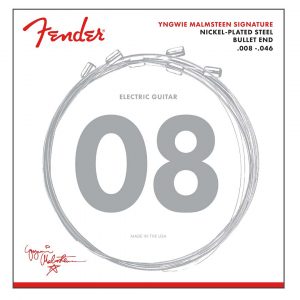 Yngwie Malmsteen Signature Electric Guitar Strings, .008-.046 Gauges, Nickel-Plated Steel