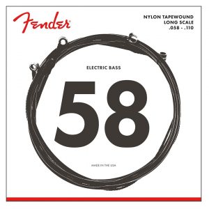 9120 Bass Strings, Nylon Tapewound, .058-.110 Gauge, (4)