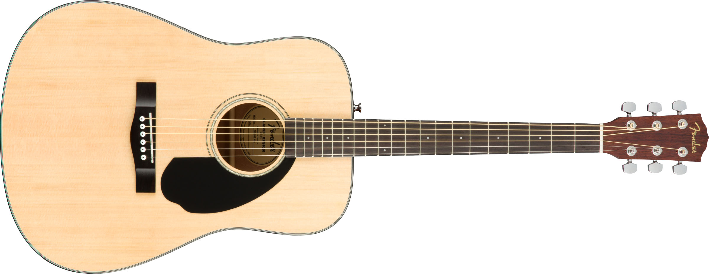 CD-60S Dreadnought, Walnut Fingerboard, Natural - Image 2