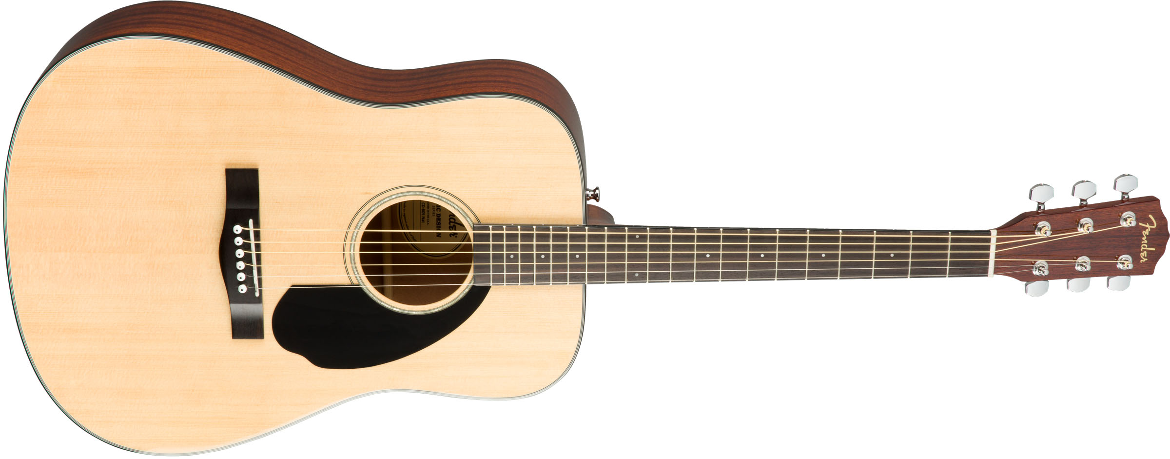 CD-60S Dreadnought, Walnut Fingerboard, Natural - Image 4